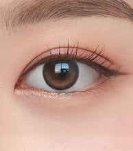 Load image into Gallery viewer, Pre-Order Glowy Natural Mocha Brown (Prescription 0.00~-8.00, 10 lenses, 1 Day
