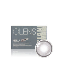 Cargar imagen en el visor de la galería, Pre-Order OLENS Nella Ash Gray Monthly (Prescription 0.00~-8.00, 1 Pair)
