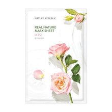 Load image into Gallery viewer, Nature Republic Real Nature Rose Sheet Mask
