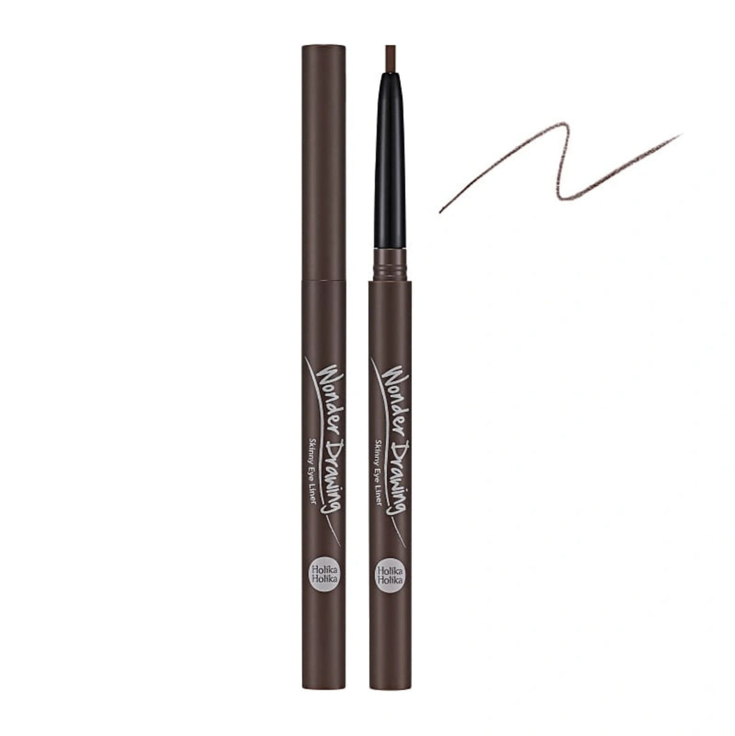 Holika Holika Wonder Drawing Skinny Eyeliner - 03 Walnut Brown